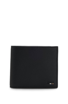 Boss Uomo Nero Signature Logo Ray Billfold Wallet - Immagine 3