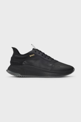TTNM EVO trainers with ridged outsole, Black