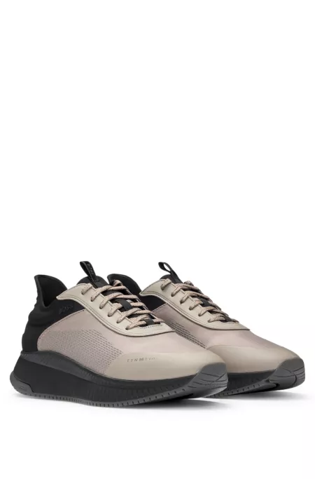 TTNM EVO trainers with ridged outsole