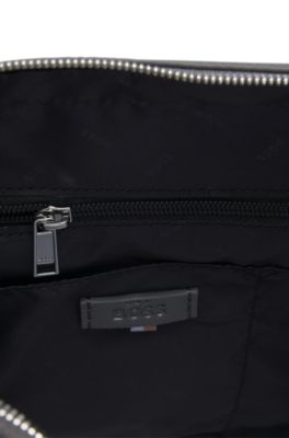 ☆Hugo Boss☆グレーン フェイクレザー ドキュメントケース BOSS