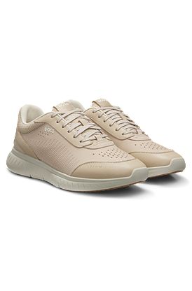 Gary trainers with leather uppers