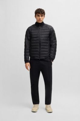 Gary trainers with leather uppers, Beige