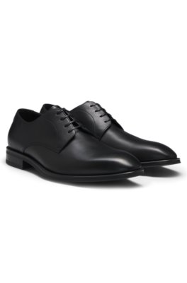Leather Derby shoes