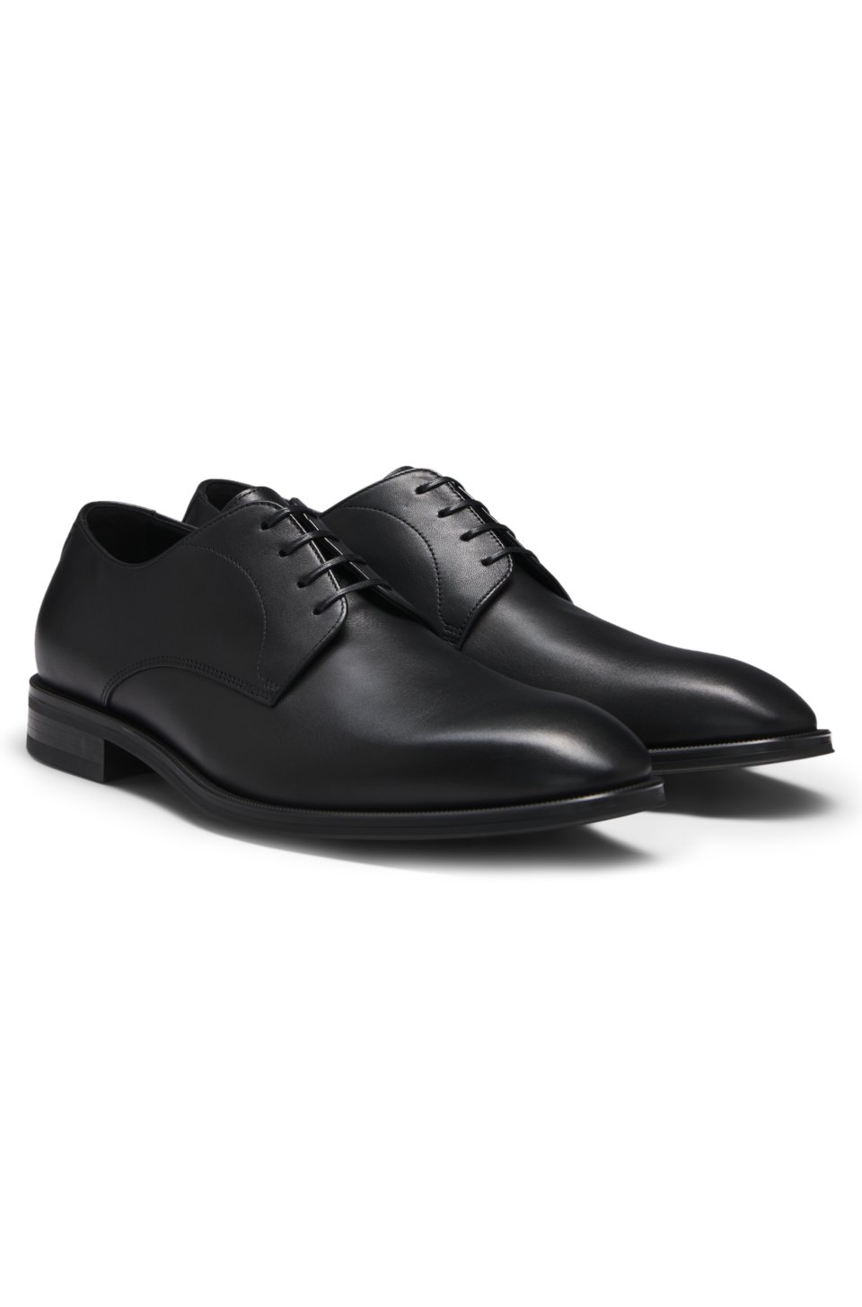 Leather Derby shoes