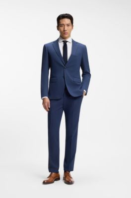 Derbies en cuir confectionn&eacute;es en Italie, Marron