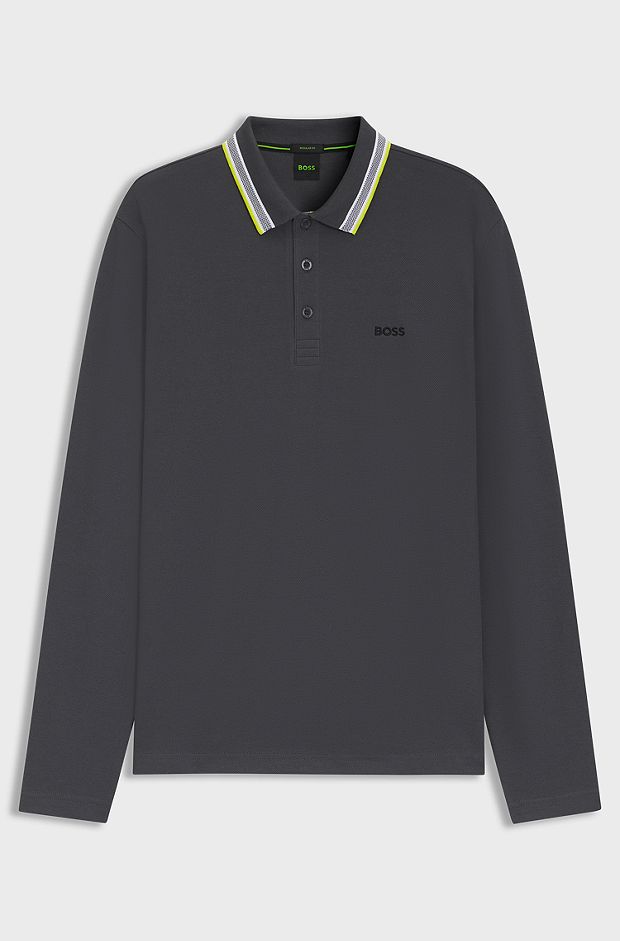 メンズロングスリーブポロシャツ | HUGO BOSS メンズロングスリーブポロシャツ | HUGO BOSS