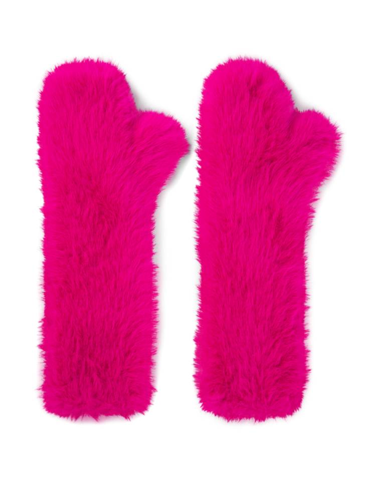 Artikel klicken und genauer betrachten! - NAOMI x BOSS Statement-Fäustlinge. Die langen Fäustlinge mit Fleece-Innenfutter sind aus softem Kunstfell gefertigt und lassen sich ideal mit anderen Styles aus der Capsule-Kollektion kombinieren. Teil einer exklusiven Capsule-Kollektion, die in Zusammenarbeit mit Naomi Campbell entworfen wurde und auf Eleganz, Selbstbewusstsein und Leichtigkeit im Alltag ausgerichtet ist. | im Online Shop kaufen