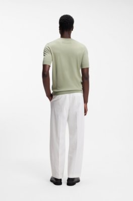 Slim-fit knit T-shirt 3