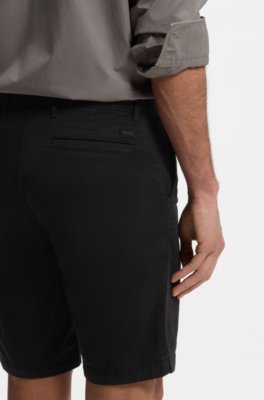 Boss Slim-fit shorts in stretch-cotton twill herr – bild 3