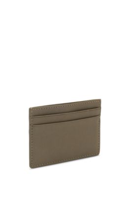 Card holder with foil-embossed logo, Light Green