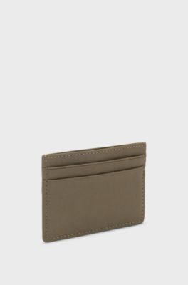Card holder with foil-embossed logo, Light Green