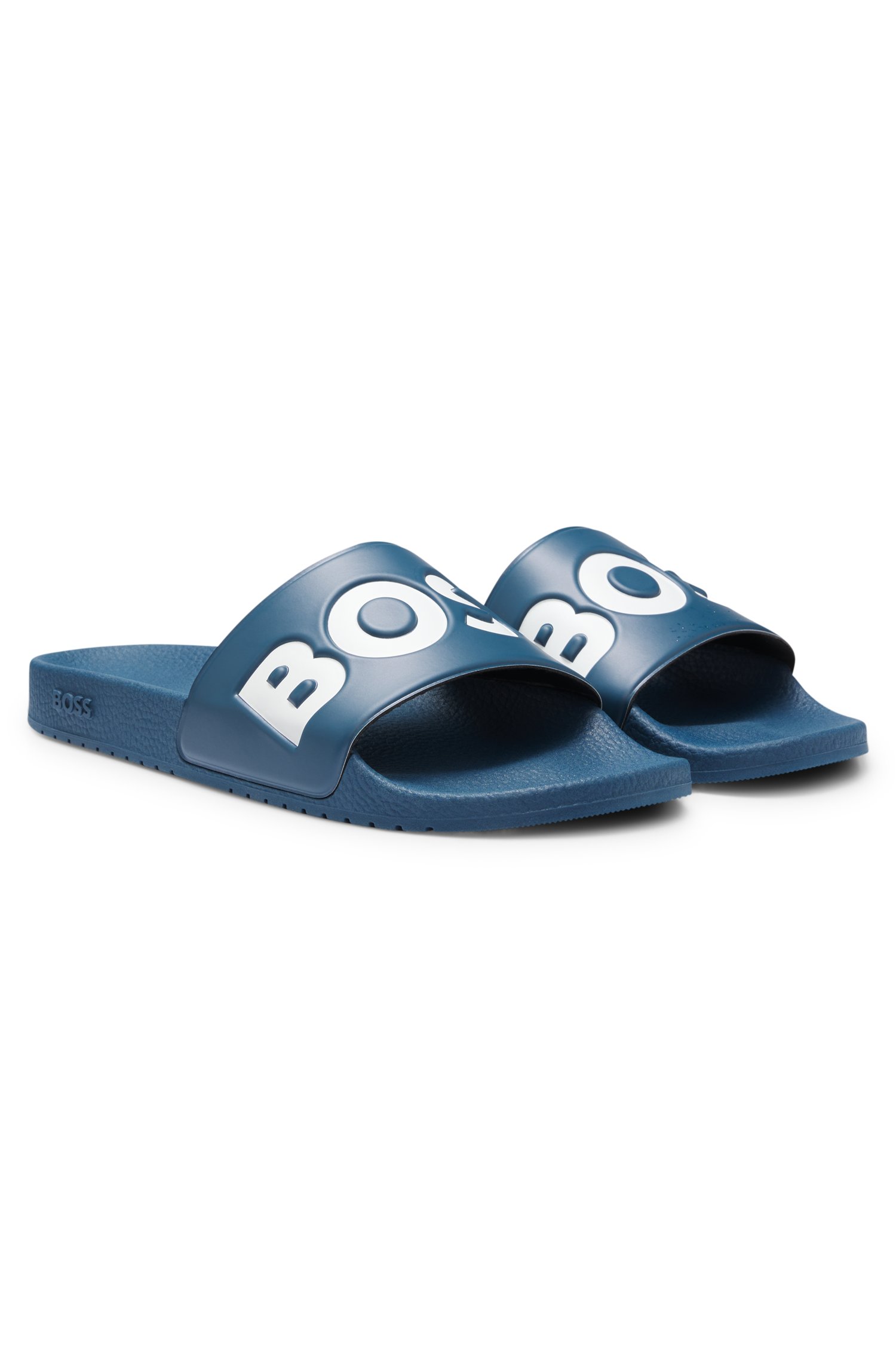 Boss Logo slides sandaler herr