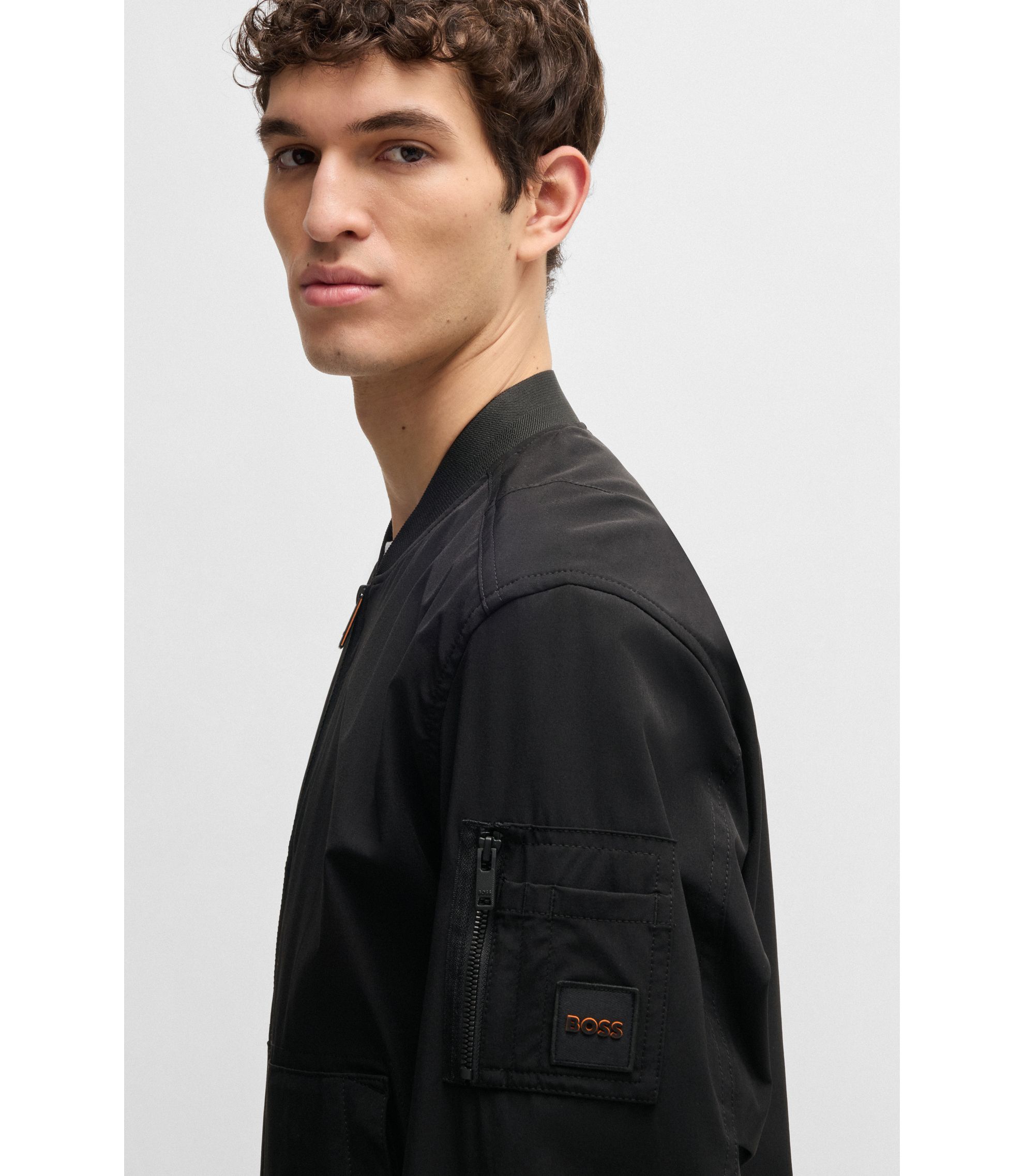 HUGO BOSS ボンバージャケット　48 美品 メンズボンバージャケット | HUGO BOSS