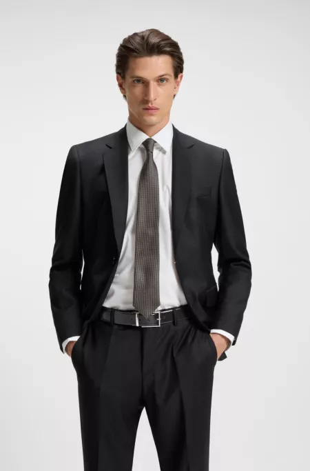 Reversible belt in Italian leather