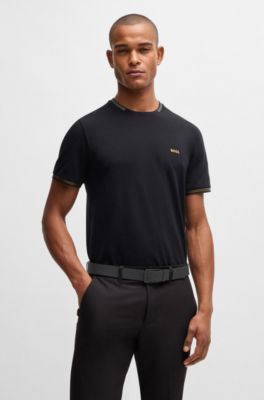 Reversible belt in Italian leather, Black