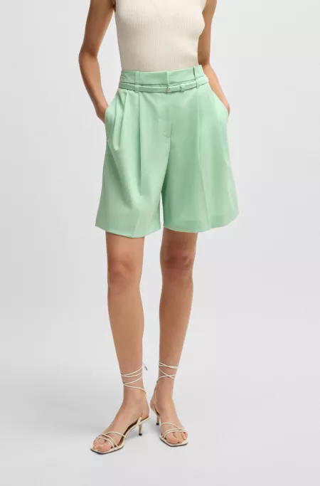 Jupe-culotte Regular en laine vierge