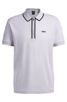 HUGO BOSS ポロシャツ BOSS サイズL グレー ゴルフ HUGO BOSS ポロシャツ BOSS サイズL グレー GOLF Golf in Grey