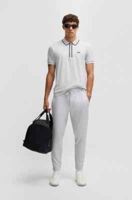 COACH ポロシャツ Lサイズ グレー系 国内即発】 完売必至！COACH☆シグネチャー 半袖 ポロ シャツ