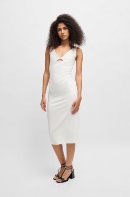 Hugo - Vestito Da Notte Donna In Cotone Ed Elastan, Comodo E Morbido Per Il Sonno