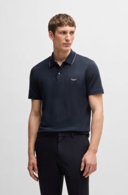 値下げ【新品未使用タグ付】BOSSアストンマーティン非売品　ポロシャツ　メンズS 楽天市場】アストンマーティン 2023年 支給品 ヒューゴボス製