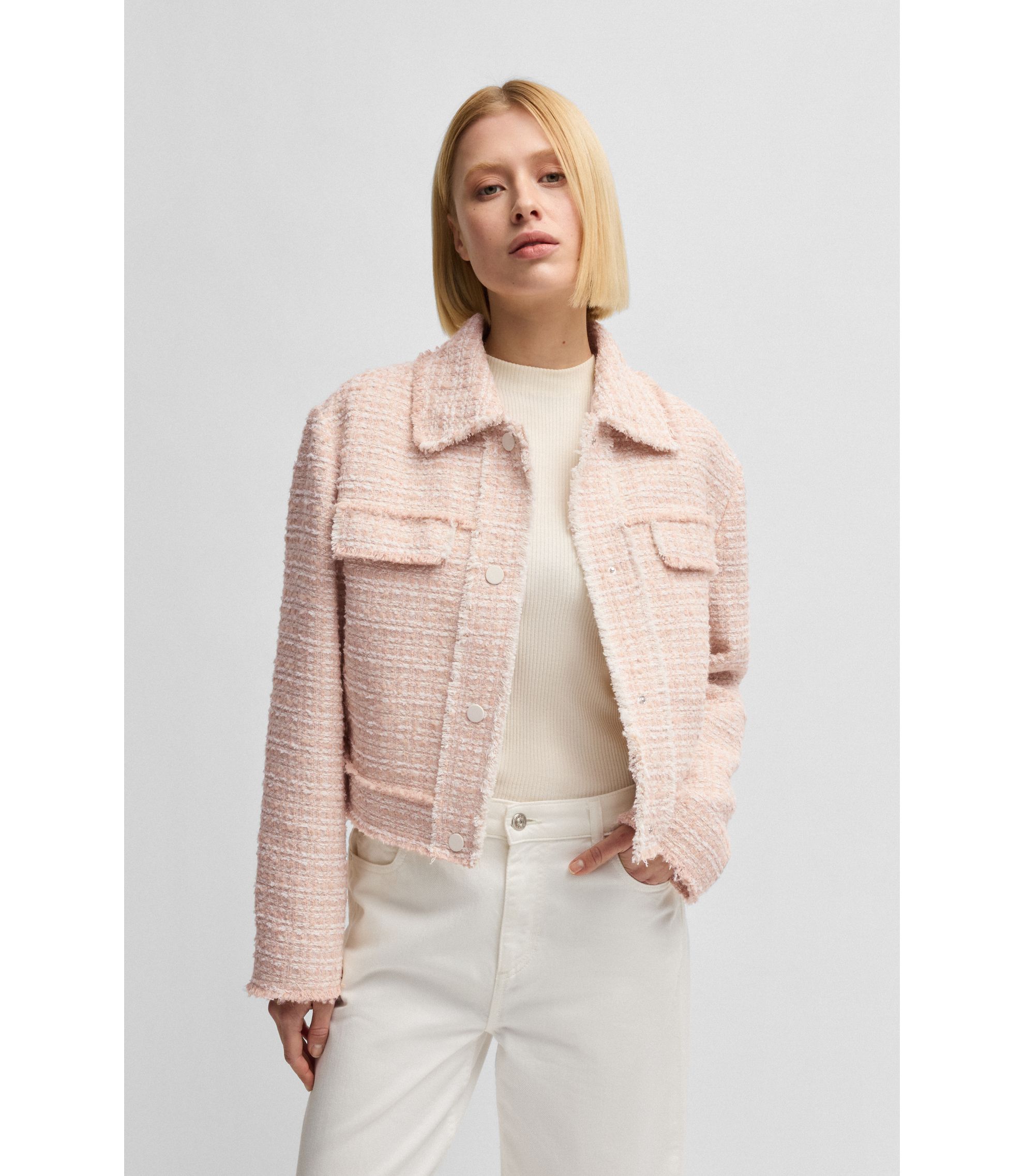 正規品　新品　Herlipto Grace Tweed Jacket pink 0400019623973?wid=900