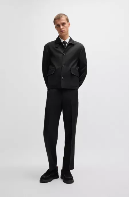 HUGO FORWARD jacket in wool-blend twill