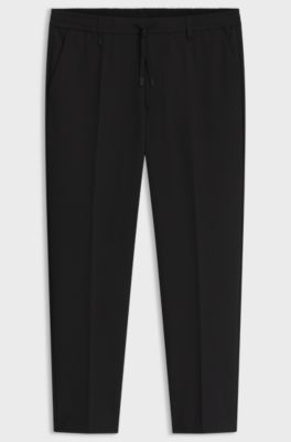 Water-repellent trousers, Black