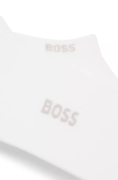 Two-pack of ankle socks in a bamboo blend