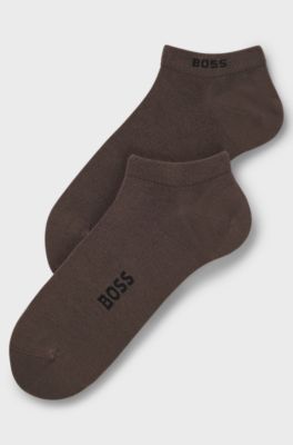 2-pack socks, Dark Brown