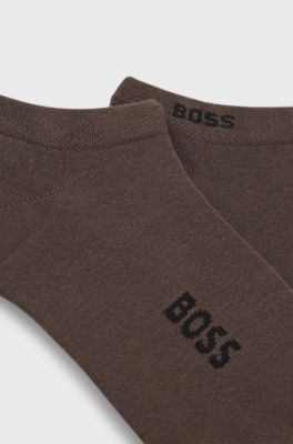 2-pack socks, Dark Brown