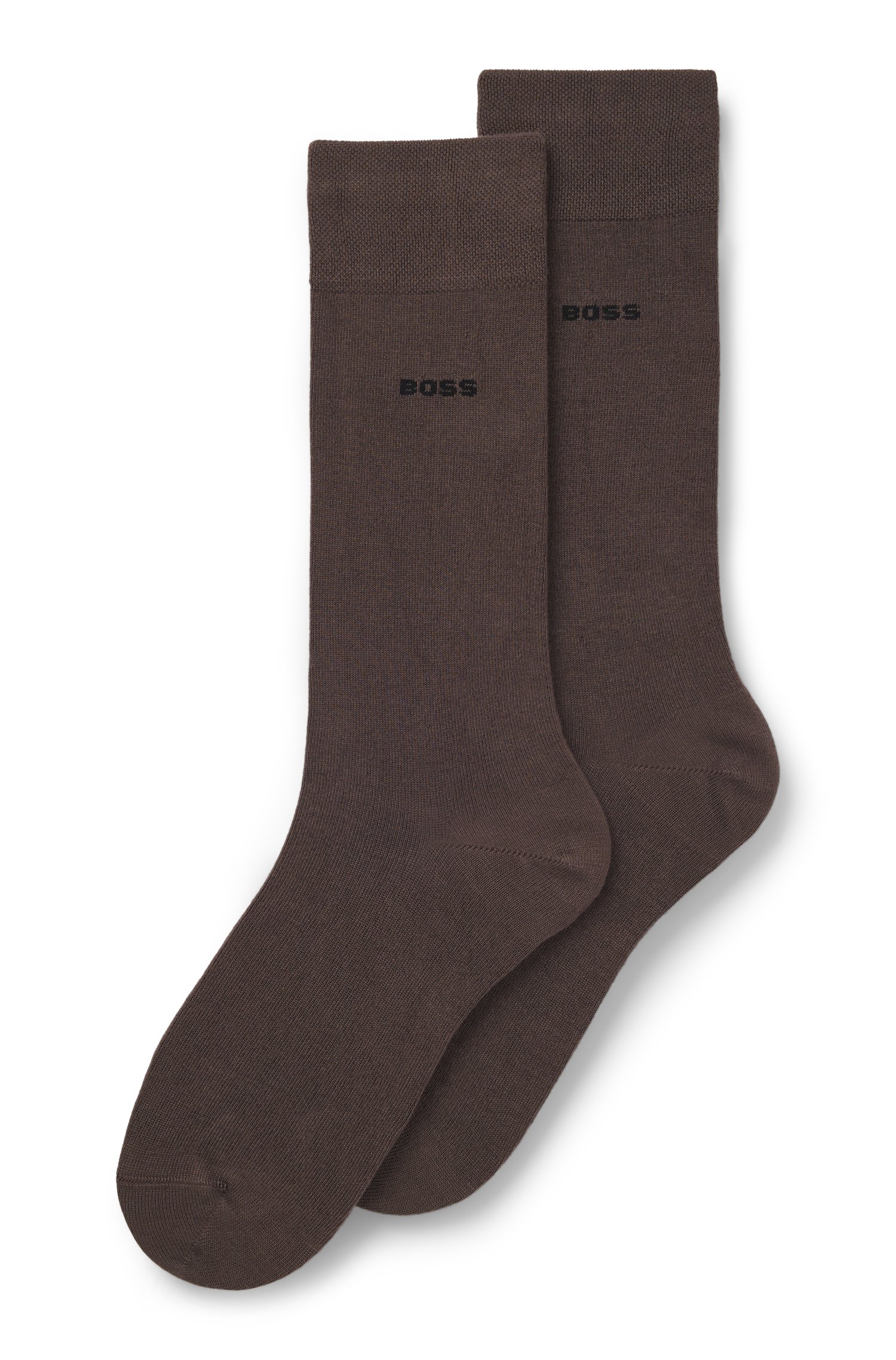 Boss 2-pack bamboo-blend regular-length socks strumpor herr – bild 3