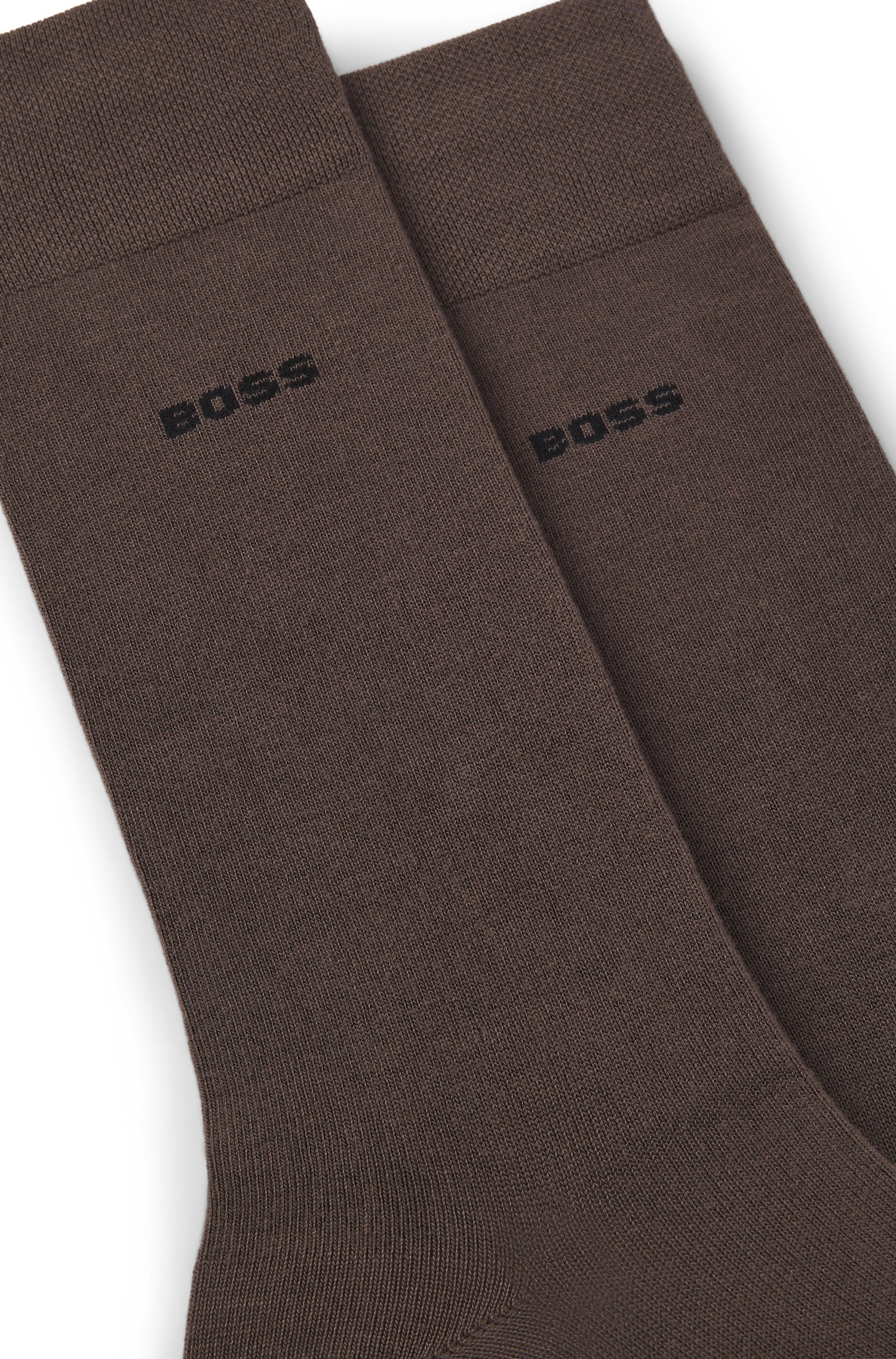 Boss 2-pack bamboo-blend regular-length socks strumpor herr – bild 4