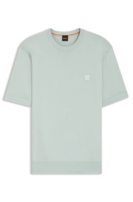 BOSS レギュラーフィット Tシャツ ツートンコットン/カシミア hbeu50538267_474_100?$
