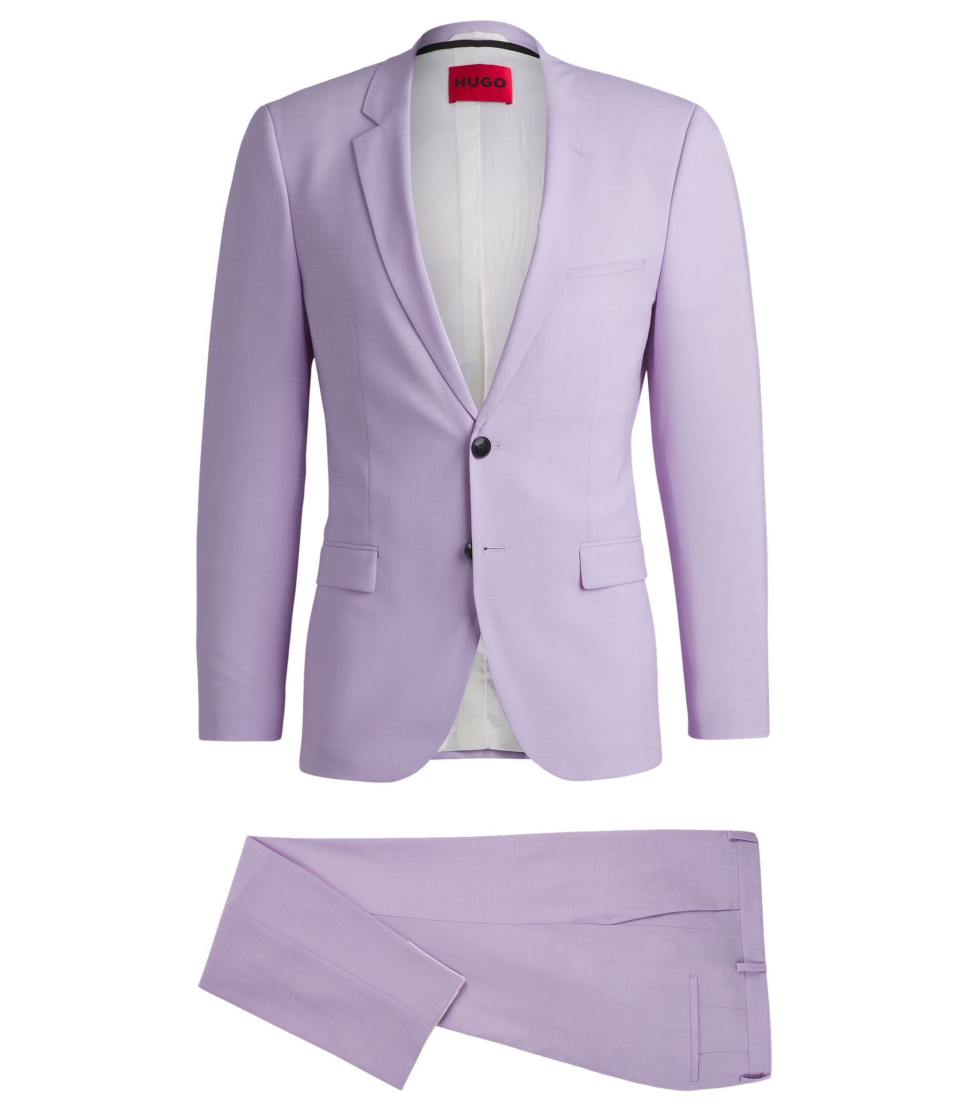 パープル スーツ for Men by HUGO BOSS | Slim, Tailored パープル スーツ for Men by HUGO BOSS | Slim, Tailored