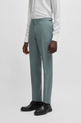 Abito 2 Pezzi Per Ragazzi – Slim Fit Con Un Bottone – Completo Per Matrimonio E Feste – Colore Nero Taglia 16 Anni