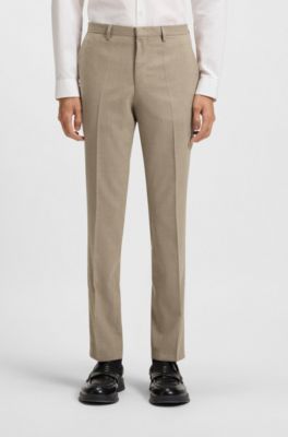 Costume trois pi&egrave;ces Extra Slim &agrave; micro structure, Brun chin&eacute;