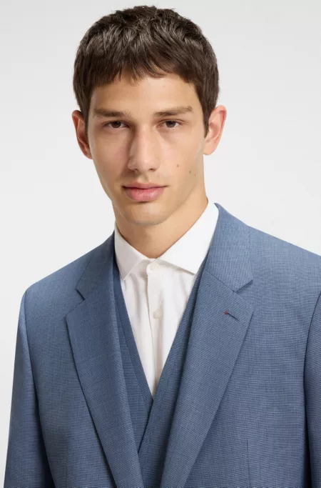 Costume trois pièces Extra Slim à micro structure