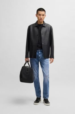 Jean Slim Delaware en denim stretch bleu, Bleu