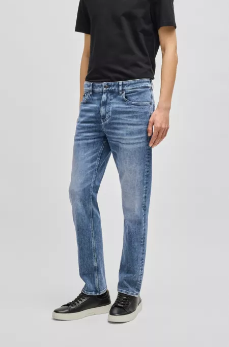 Jean Slim Delaware en denim stretch bleu
