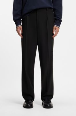 Pantaloni con fit moderno, Nero