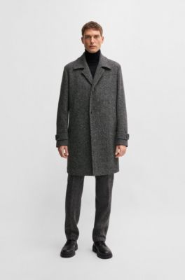 HUGO BOSSグレーMenジャケットーコート