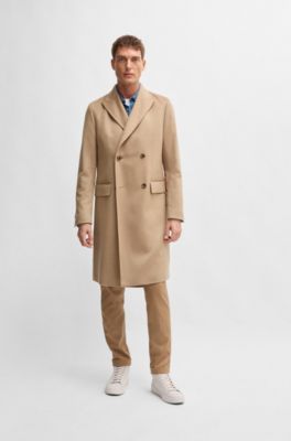 楽天市場】HUGO BOSS (ヒューゴボス) カシミヤ シングル ロングコート 
