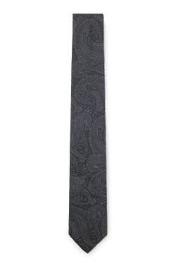 Formal tie with paisley pattern