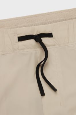 Active trousers with four-way stretch, Light Beige