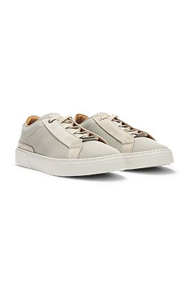 Gary low-top trainers with breathable knit uppers