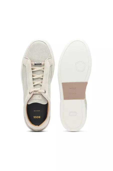 Gary low-top trainers with breathable knit uppers