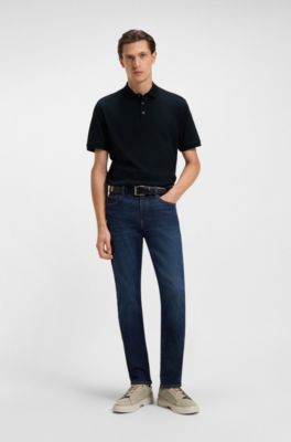 Gary low-top trainers with breathable knit uppers, Light Grey