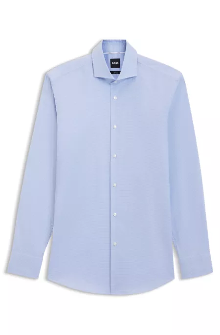 Chemise Slim en coton stretch facile à repasser