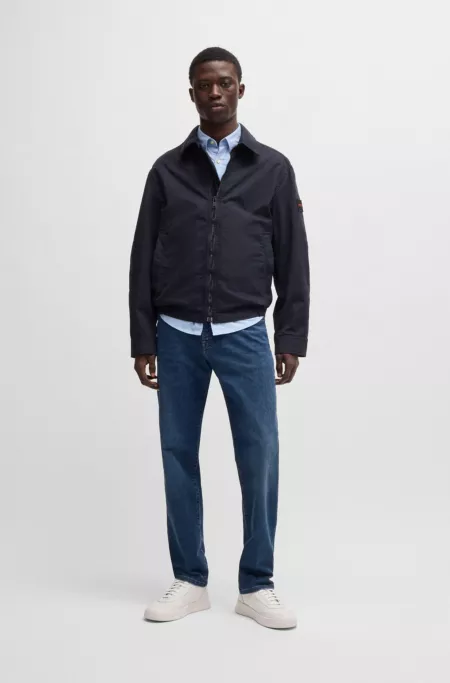 Maine regular-fit jeans in blue soft-motion denim