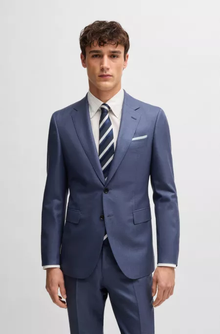 Silk pocket square with digital print